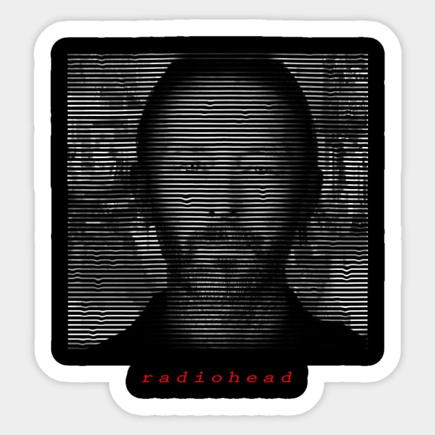 Thom Yorke Sticker by RosaPicnic